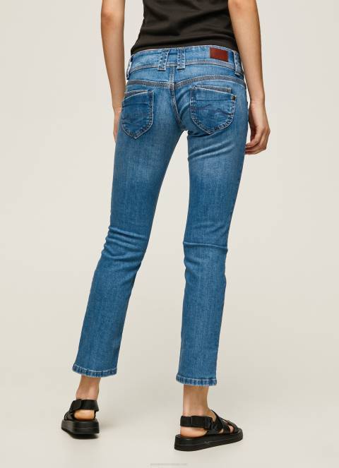 žene traper venus regular fit traperice niskog struka Pepe Jeans JZ8H33 - Slika 4