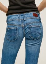 žene traper venus regular fit traperice niskog struka Pepe Jeans JZ8H33 - Slika 5