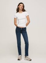 žene traper venus traperice ravnog kroja niskog struka Pepe Jeans JZ8H3