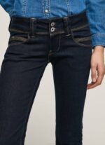žene traper venus traperice ravnog kroja niskog struka Pepe Jeans JZ8H37 - Slika 3