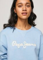 žene zaljev džemper s otisnutim logotipom Pepe Jeans JZ8H275 - Slika 3